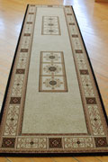 Milano Traditional Medallion Hallway Runner Rugs 520H