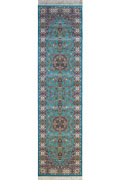 Persico Traditional Hallway Runner Rugs 802001 Blue