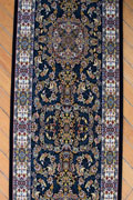 Persico Traditional Hallway Runner Rugs 802001 D. Blue