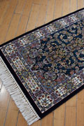 Persico Traditional Hallway Runner Rugs 802001 D. Blue