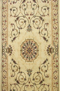 Sydney Hallway Rugs 7000A Cream Cream