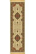 Sydney Hallway Runner Rug 7020A Cream Black