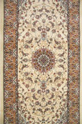 Tehran Traditional Hallway Runner Rug 750558 Cream