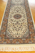 Tehran Traditional Hallway Runner Rug 750558 Cream