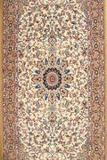 Tehran Traditional Hallway Runner Rug 750201 Cream