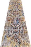 Las Vegas Hallway Runner Rugs 3542F Cotton Ice Flow