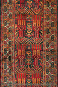Baluch Hand Knotted Wool Runner (Size 274 x 112cm)