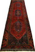 Hamedan Hand Knotted Wool Runner (Size 300 x 109cm)