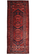 Hamedan Hand Knotted Wool Runner (Size 307 x 121cm)