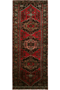 Hamedan Hand Knotted Wool Runner (Size 321 x 111cm)