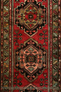 Hamedan Hand Knotted Wool Runner (Size 321 x 111cm)
