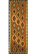 Persian Hand Woven Wool Kilim (Size 277 x 85cm)