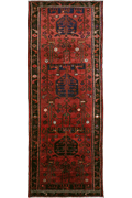 Nahavand Hand Knotted Wool Runner (Size 292 x 104cm)