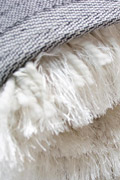Los Angeles Plain Shaggy Rugs 9725 Jewel Ivory