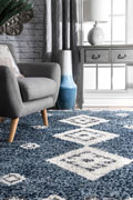 Cairo Moroccan Shaggy Rugs 3323A-QN162