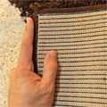 Santa Cruz Modern Shaggy Rug 2094 Beige Chocolate