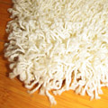 Santa Cruz Modern Shaggy Rug 2143 White Grey