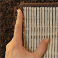 Santa Cruz Modern Shaggy Rug 2386 Chocolate Beige