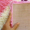 Santa Cruz Modern Shaggy Rug 2386 Pink White