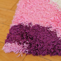 Santa Cruz Modern Shaggy Rug 2436 Pink White