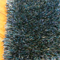 Darwin Plain Shaggy Rug 154 Turkuaz Blue