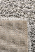 Hudson Plain Shaggy Rugs PC00A L.Grey L.Grey