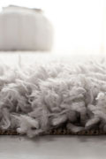 Hudson Plain Shaggy Rugs PC00A L.Grey L.Grey