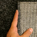 Natura Plain Shaggy Rug 7000 Black