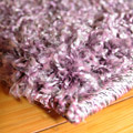 Natura Plain Shaggy Rug 7000 Lilac