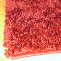 Natura Plain Shaggy Rug 7000 Red