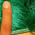 Prestige Plain Shaggy Rug 17-5641-TPX Emerald