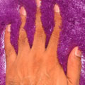 Prestige Plain Shaggy Rug RX121 Lilac