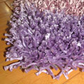 Rio Modern Wavy Shaggy Rug RSWIR PURP
