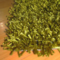 Rio Modern Abstract Shaggy Rug RCIRCL GRN