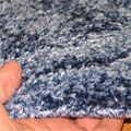 Rocky Plain Wavy Shaggy Rug 2379 Blue