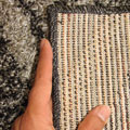 Rocky Plain Wavy Shaggy Rug 2379 Fume Grey