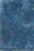Shell Plain Shaggy Rug 370 Blue