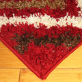 Stella Chevron Shaggy Rug 1128A-BRD-BRD