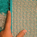 Stella Square Pattern Shaggy Rug 1134A-TKZ-TKZ