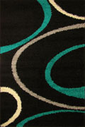 Stella Abstract Shaggy Rug 1202A-TKZ-SYH