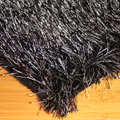 Sun Plain Shaggy Rug 551 Black