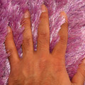 Sun Plain Shaggy Rug 9 Purple