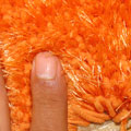 Venice Plain Shaggy Rug 17-1360-TPX Orange