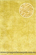Viscose Plain Shaggy Rug S10 L Beige