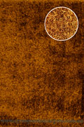 Viscose Plain Shaggy Rug S9 Coffee