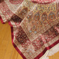 Kum Hand Knotted Medallion Silk Rug