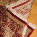 Kum Hand Knotted Medallion Silk Rug