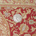 Kum Hand Knotted Medallion Silk Rug