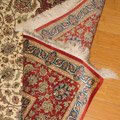 Kum Hand Knotted Medallion Silk Rug