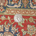 Kum Hand Knotted Medallion Silk Rug